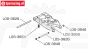 LOS-3669 LOSI 5IVE-TE 3.0 Draagarm achter, set