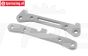 LOS-3697 LOSI 5IVE-T Alu-Draag arm pen bevestiging achter, set