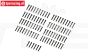 PRO287805 LOSI 5IVE-TE 3.0 velgen grijs, set