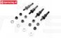 LOS-3670 LOSI 5IVE-T 3.0 Schokdemper bevestiging, set