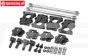 LOS-3666 LOSI 5IVE-T 3.0 Kap-Rol kooi bevestiging, set