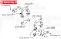 LOS-3666 LOSI 5IVE-T 3.0 Kap-Rol kooi bevestiging, set