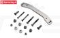 LOS-3720 LOSI 5IVE-T 2.0/3.0 Stuurstrip met bevestiging, set