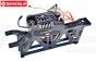 5T3/051-R LOSI 5T-E Aluminium ESC houder Rood, Set