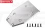 5T3/331R LOSI 5IVE-T 3.0 Titanium skid plaat achter, 1 st.