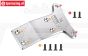 5T3/331F LOSI 5IVE-T 3.0 Titanium skid plaat voor, 1 st.