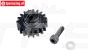 LOS-4142 LOSI 5IVE-T Stalen tandwiel 19T-M1,5, 1 st.