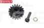 LOS-4143 LOSI 5IVE-T Stalen tandwiel 18T-M1,5, 1 st.