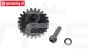 LOS-4144 LOSI 5IVE-T Stalen tandwiel 22T-M1,5, 1 st.