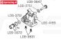 LOS-3672 LOSI 5IVE-2.0/3.0 Aandrijf Koppelstuk, Set