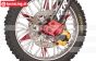 MX035-R PROMOTO Alu-Rem zadel voor Rood, Set