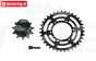 MX3511S-BK PROMOTO Tandwiel set 11-35T, Set