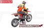 LOS06000T1 Promoto-MX RC Motor Rood FXR ARTR