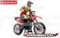 LOS06000T1 Promoto-MX RC Motor Rood FXR ARTR