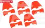 LOS-3270 PROMOTO Spatbord achter Rood, Set