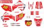 CS0980/40 PROMOTO stickers Honda CRF Lawrence, set