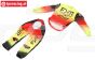 LOS260008 PROMOTO FXR motorpak geel/rood, set