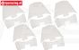 LOS-3268 PROMOTO Spatbord achter wit, Set