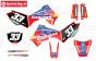 CS0980/28 PROMOTO stickers Honda Gas Gas, set
