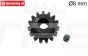 LOS-3740 LOSI 5IVE-T Stalen tandwiel 15T-Ø8 mm, 1 st.