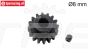 LOS-3753 LOSI 5IVE-T Stalen tandwiel 16T-Ø8 mm, 1 st.