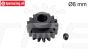 LOS-3729 LOSI 5IVE-T Stalen tandwiel 17T-Ø8 mm, 1 st.