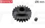LOS-3744 LOSI 5IVE-T Stalen tandwiel 21T-Ø8 mm, 1 st.