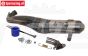 VRC8022 VRC Tuning Pro-uitlaat HPI-Rovan-King, Set