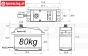 PWHDWH-80 Power HD WH-80V1 1/6 HV servo 15T, 1 st.