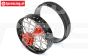 PRO283700T2 Pro-Spec Alu V2 achter velg Rood/Zwart, set