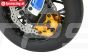 PRO640800 Pro-Spec Aluminum rem zadel goud, set