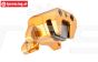PRO640800 Pro-Spec Aluminum rem zadel goud, set