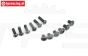 PRO283707 Pro-Spec achter velg hardware, set