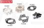 RV0007 N-R-P Peek aluminium isolator 23-29 cc, 1 st.
