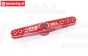 TPS0820/04 Aluminium Servo hevel 25T-L62 mm Rood, 1 st.