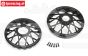 PRO282103 PROMOTO Supermoto achter velg zwart, 1 st.