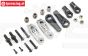 TLR351007 Dubbele stuurverbinding 5B-5T, Set