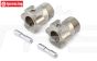 TLR352003 Alu-Spoor verbreding +2,5 mm 5B-5T-BWS, Set