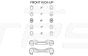 TLR254000 Draagarm pen houder voor TLR-LOSI-BWS, Set