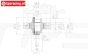 LOS001 Antz Racing Torsen Differentieel LOSI 5T, set