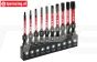 TPS0270 TruTorque HSS Torx bits, 10 st.