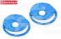 BWS59089/02B Beadlock Disk Blauw Ø120 mm, 4 St.