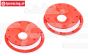 BWS59089/02R Beadlock Disk Rood Ø120 mm, 4 St.