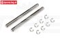 TPS86633 Draagarm stift Ø6-L80 mm HPI-Rovan, 2 st.