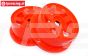 TPS5026/60R Nylon Velg 6-Sp. Rood Ø120-B60 mm, 2 st., 2 st.