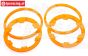 TPS5030/OR HD Nylon Beadlock Oranje Ø120 mm, 4 st.