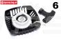 ZN0056 Zenoah Trekstarter koord, 1 st.