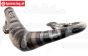 VRC8710 VRC Big-Bore Tuning uitlaat LOSI-BWS-Rovan, Set