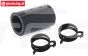 TPS0385/10 HQ 3 lagen Uitlaat slang Ø21-L50 mm, Set