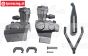 XR-FG8020 X-Rider Flamingo Motor kappen, Set